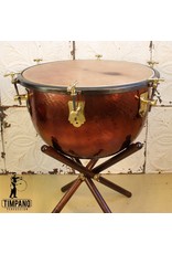 Adams Adams Baroque Timpano with wood stand and claf head 23in