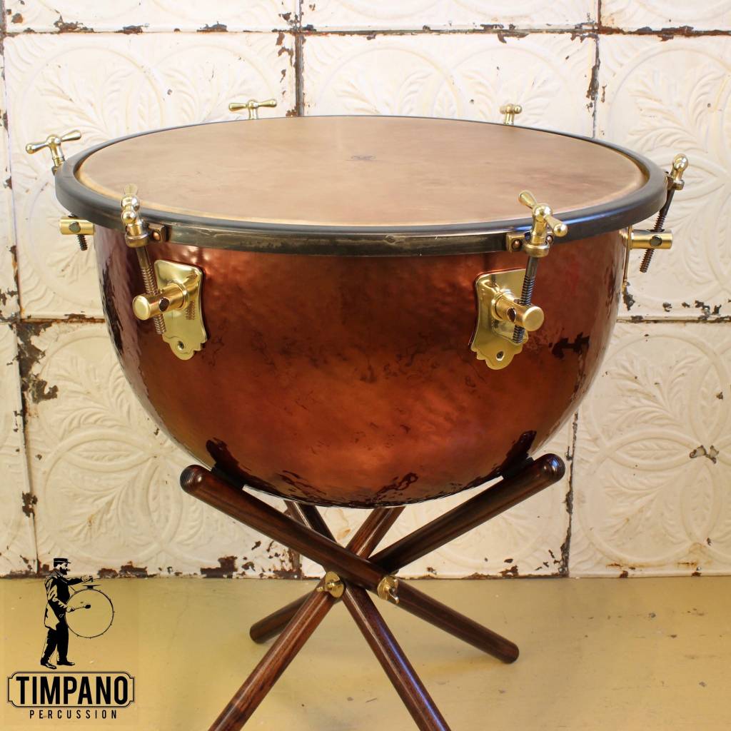 Adams Baroque Timpani with Wooden Cradle & Calf Head 26" Timpano