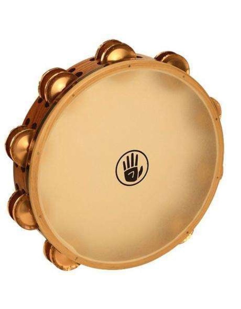 Black Swamp Percussion Black Swamp Tambourine Beryllium Copper Synthetic Head 10in