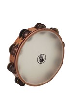 Black Swamp Percussion Tambourine Black Swamp S3 Series Aged Brass Peau Synthétique 10po