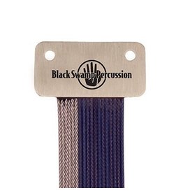 Black Swamp Percussion Chaîne de caisse claire Black Swamp Uncoated Stainless+Blue Coated Wrap-around