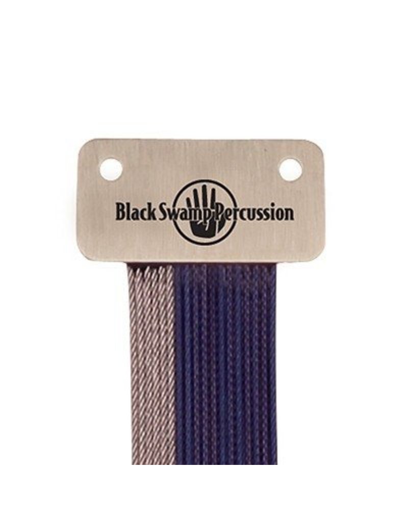 Black Swamp Percussion Chaîne de caisse claire Black Swamp Uncoated Stainless+Blue Coated Wrap-around