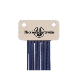 Black Swamp Percussion Black Swamp Blue Coated Stainless Wrap-around Snares