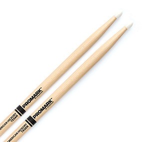 Promark Hickory 5AN Nylon Tip Drum Sticks Timpano percussion