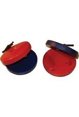 Mano Mano Wood Castanets Red and Blue