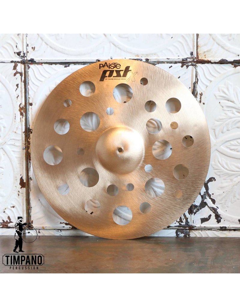 Paiste Cymbale crash Paiste PSTX Swiss Medium 20po