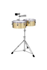 Gon Bops Gon Bops Alex Acuna Series 14" & 15" Brass with Stand and Cowbell Holder