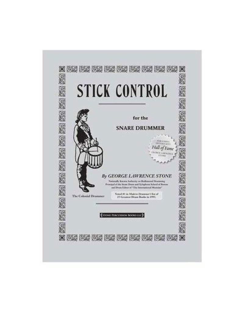 Alfred Music Stick Control For the Snare Drummer by George Lawrence Stone - Method