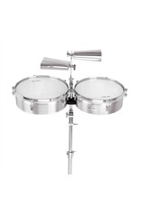 Gon Bops Gon Bops Orestes Vilato Signature 14" & 15" Aluminium with Cowbell Holder