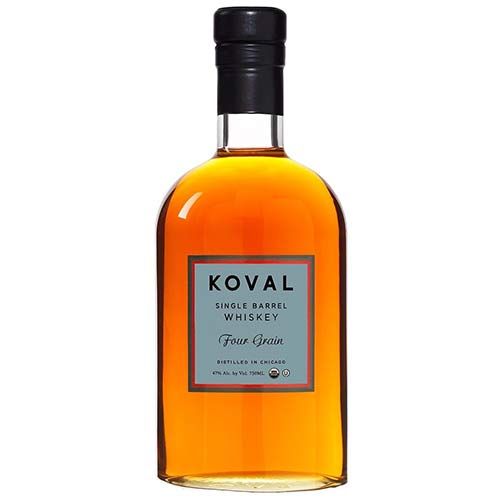 Koval Single Barrel Whiskey Four Grain 750ml