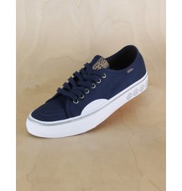 vans x independent style 112 blue & white checkerboard skate shoes