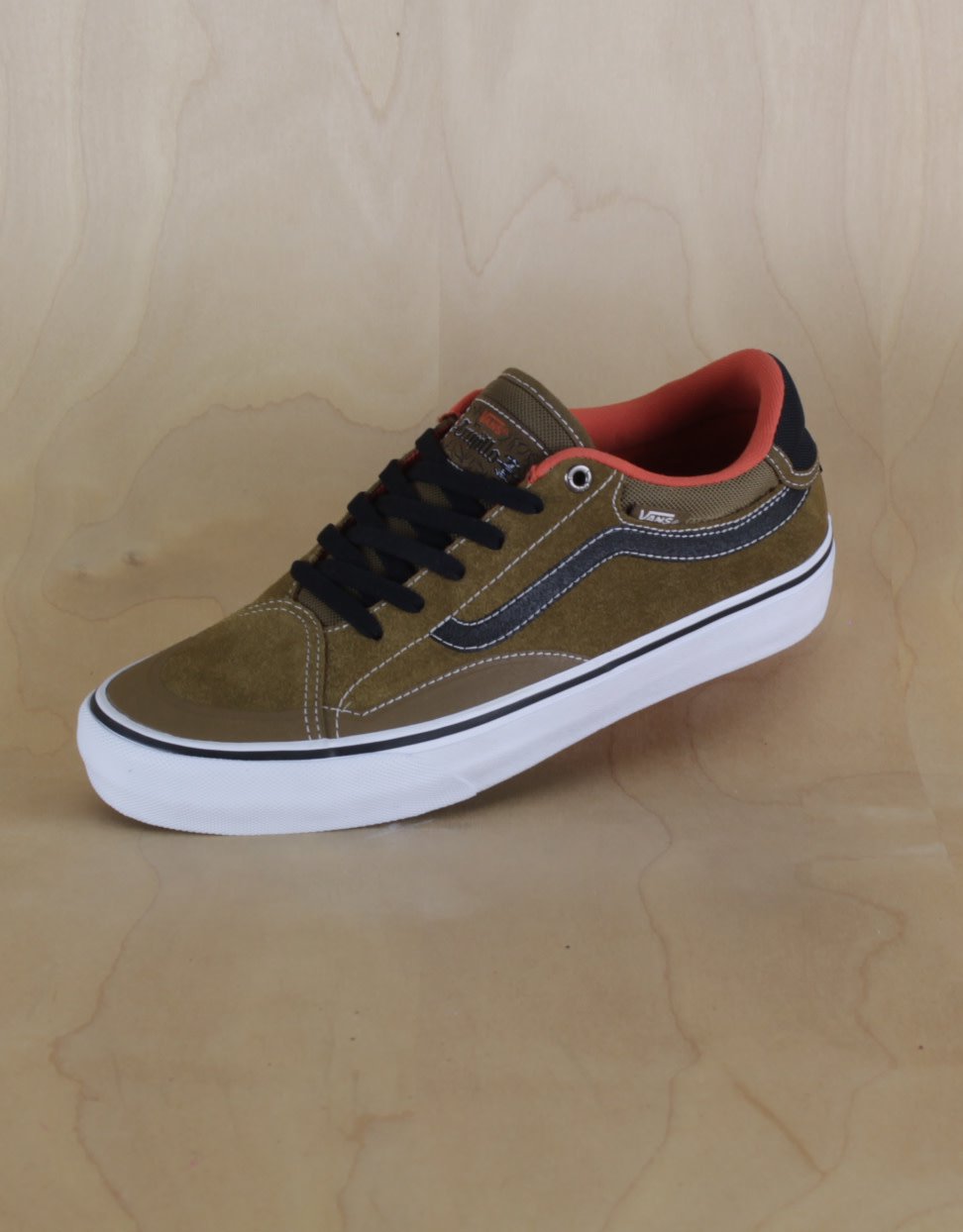 olive green vans shoes