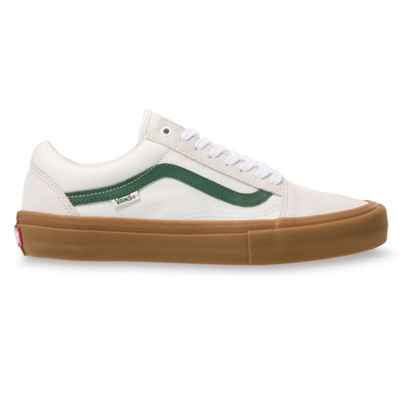 Vans Old Skool Pro Marshmallow Alpine Green The Point Skate Shop