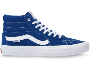 blue n white vans