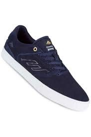 Emerica Emerica The Low Vulc Navy Gold White The Point Skate Shop