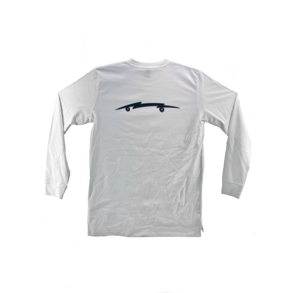 The Point The Point - 3D Bolt L/S White