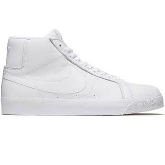 Nike Nike Sb Zoom Blazer Mid White White The Point Skate Shop