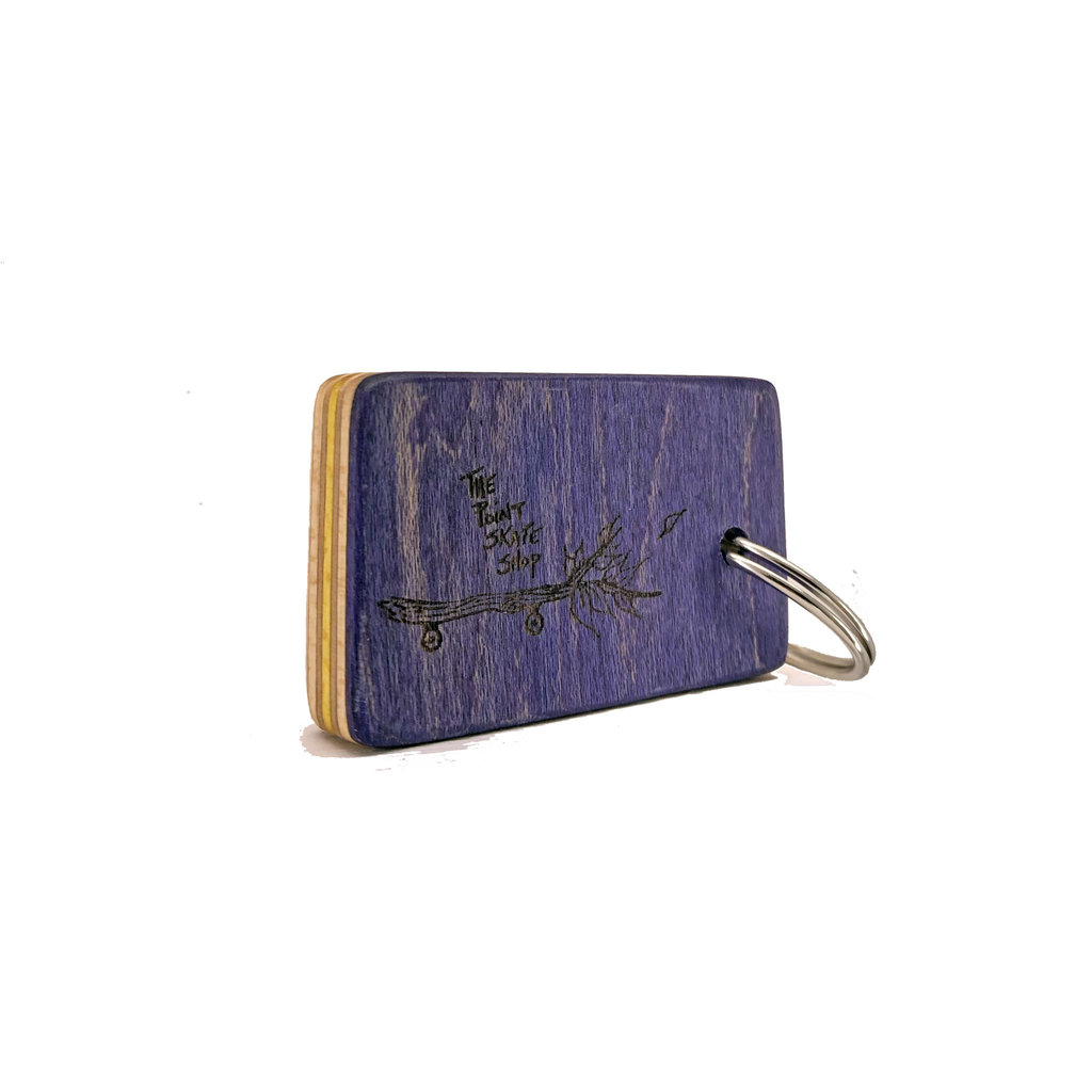 The Point The Point - Wood Pusher Key Chain