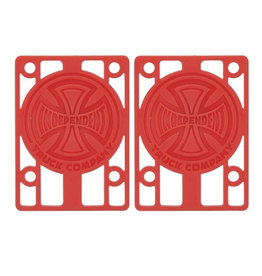 Independent Independent - 1/8 Riser Pad Red