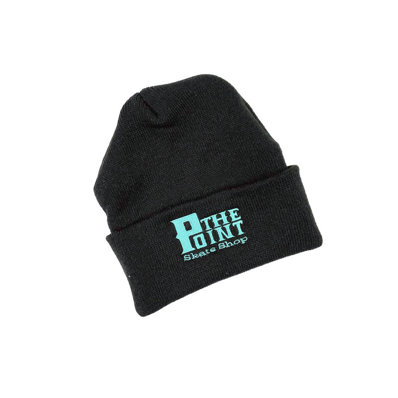 The Point The Point - SW Cuffed Black Beanie