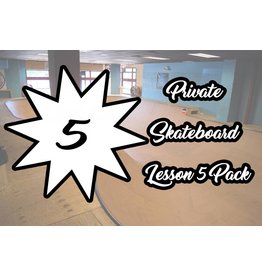 Private Skateboard Lesson 5 Pack