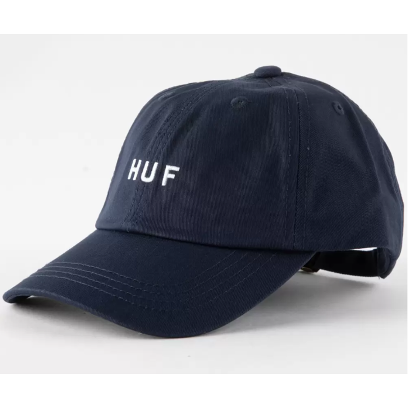 Huf Huf - Essentials OG Logo CV 6 Panel Hat - Navy