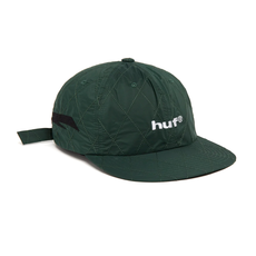 Huf Huf - Lighting Quilted 6 Panel Hat - Forest Green