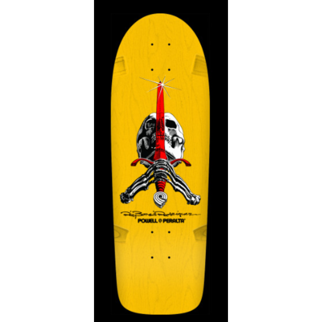 Powell Peralta Powell Peralta - 10 Ray Rodriguez OG Skull and Sword  Yellow