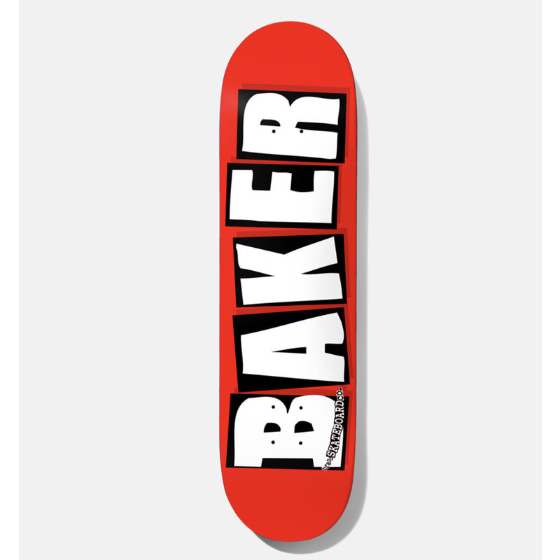 Baker Baker - 8.125 Brand Logo Red/White
