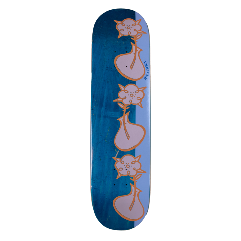 Vehicle Skateboards Vehicle - 8.3 Vase Blue Modern