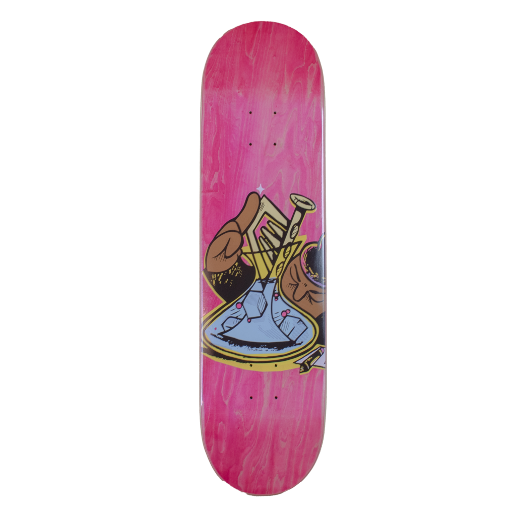 Vehicle Skateboards Vehicle - 8.5 Trumpet Pink Standard