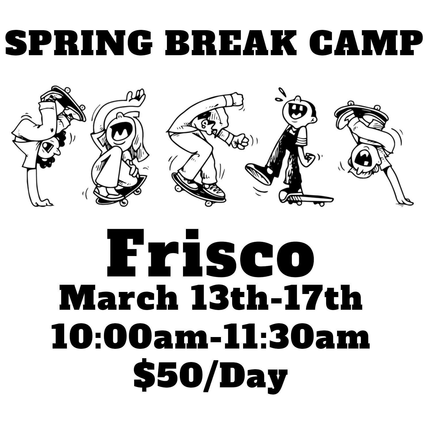 The Point The Point 2023 Spring Break Camp Frisco 3/133/17 Day The