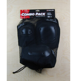 187 187 - Knee/ Elbow Combo Pack Black