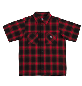Independent Independent - Uncle Charlie Flannel Top Black/Red