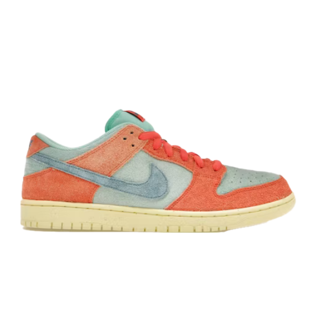 Nike Nike SB - Dunk Low Pro PRM Orange/Noise Aqua - Emerald Rise