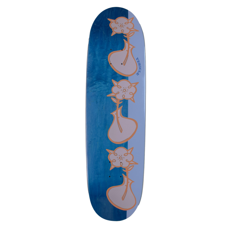 Vehicle Skateboards Vehicle - 8.75 Vase Blue Egg
