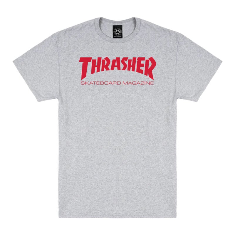 Thrasher Thrasher - Skate Mag SS Grey/Red