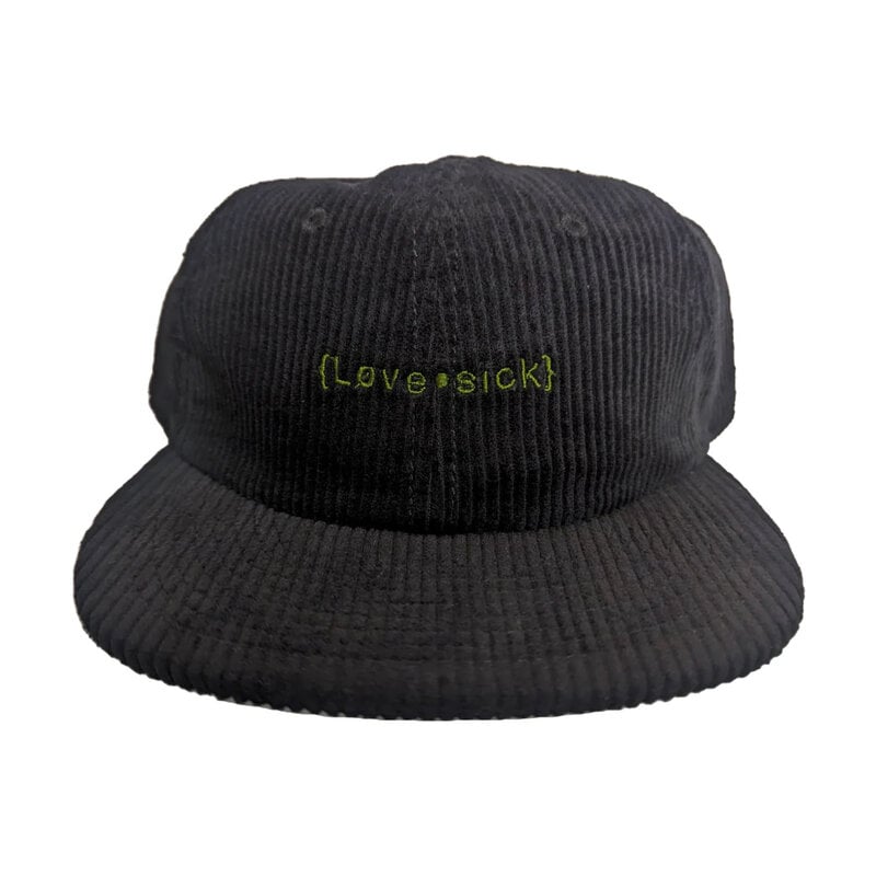 lovesick Lovesick - Logo Hat Black Cord