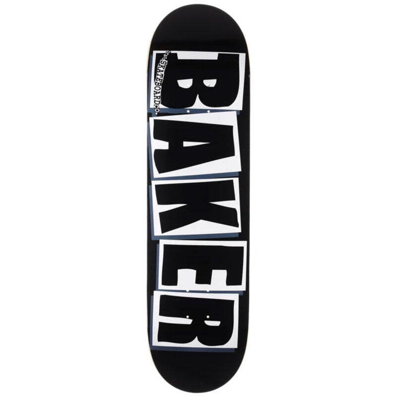 Baker Baker - 8.475 Brand Logo BLK/WHT