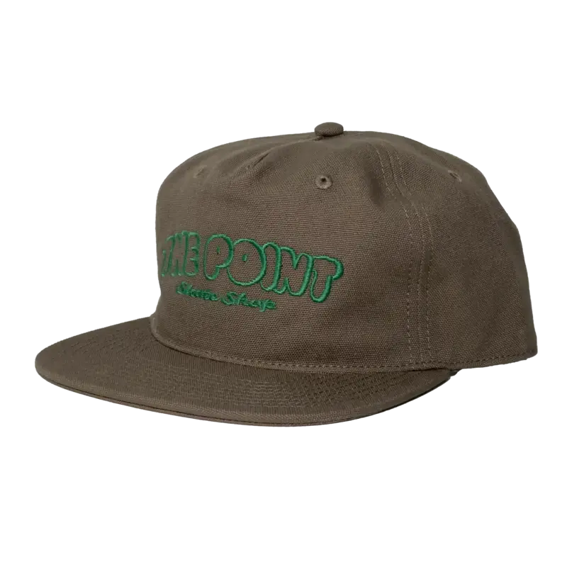 The Point The Point - Sub Shop Bubble Logo Hat Walnut