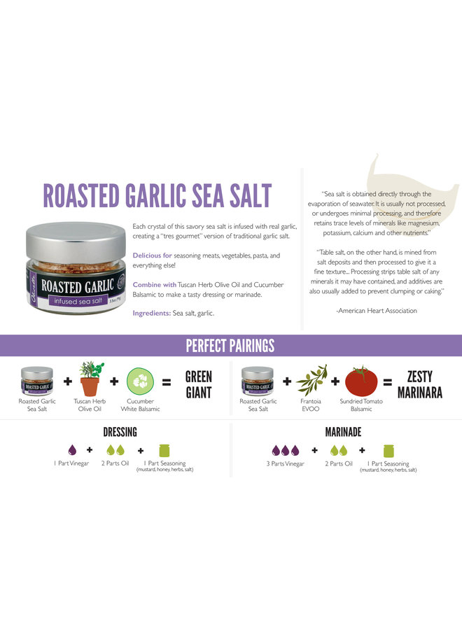 Roasted Garlic Sea Salt