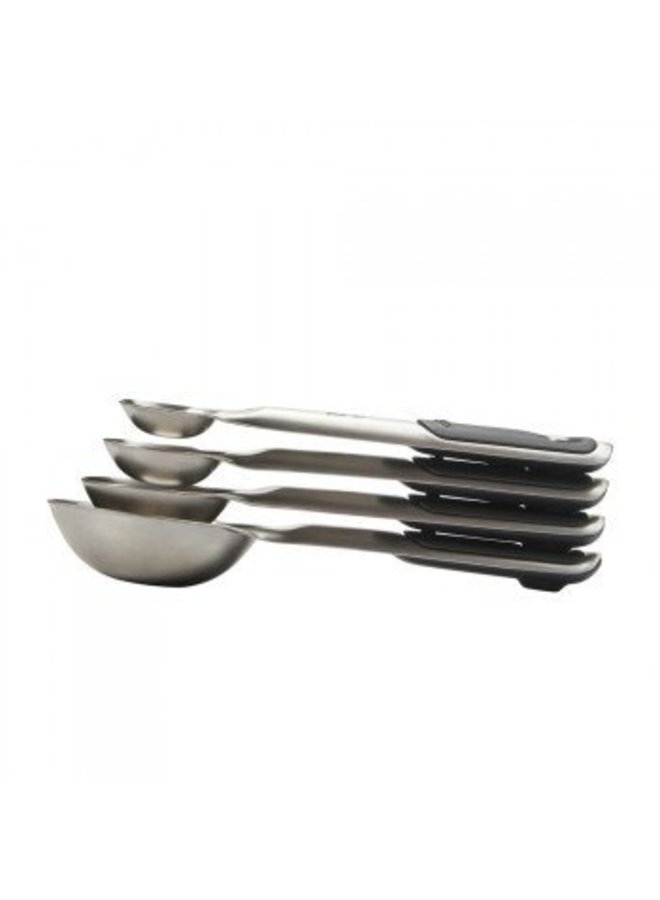 OXO 4 PC STAINLESS STEEL MEASURE SPOONS
