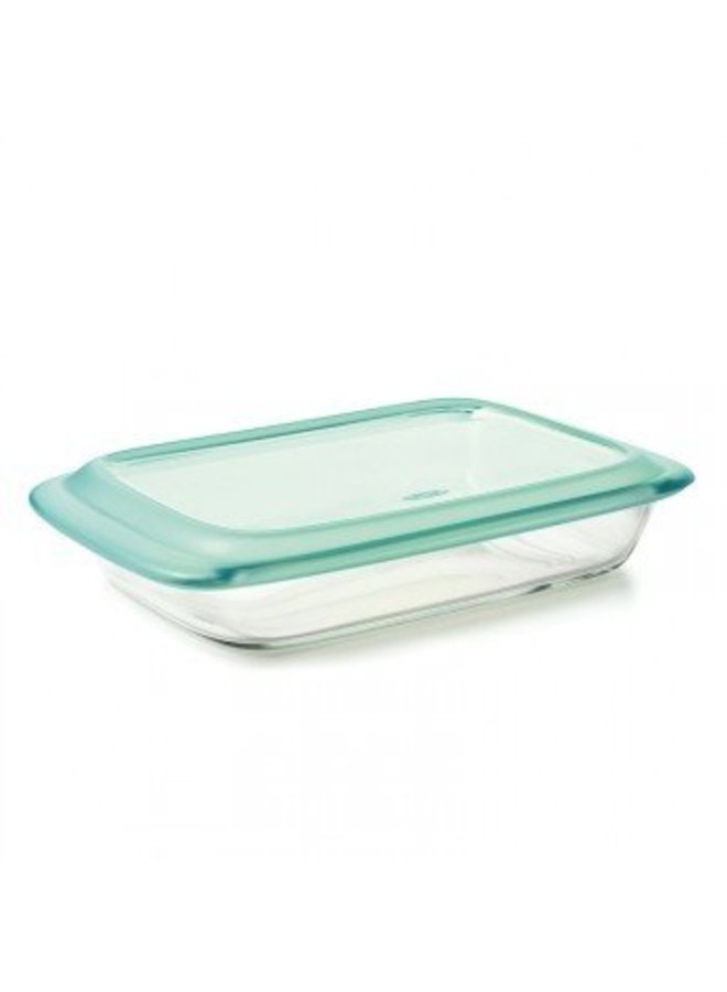 OXO GLASS 3 QT BAKING DISH W LID