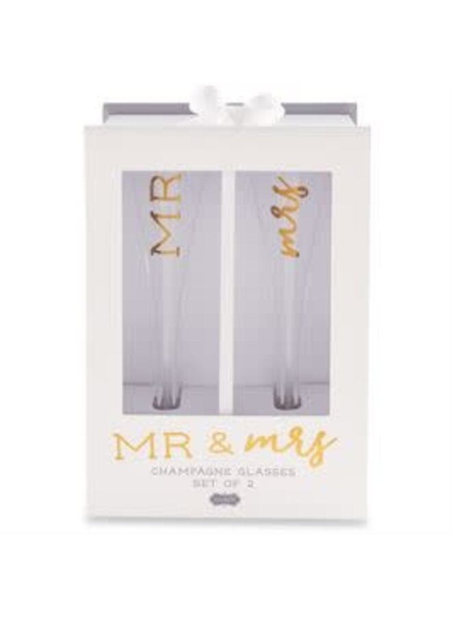 Mr & Mrs Champagne Set