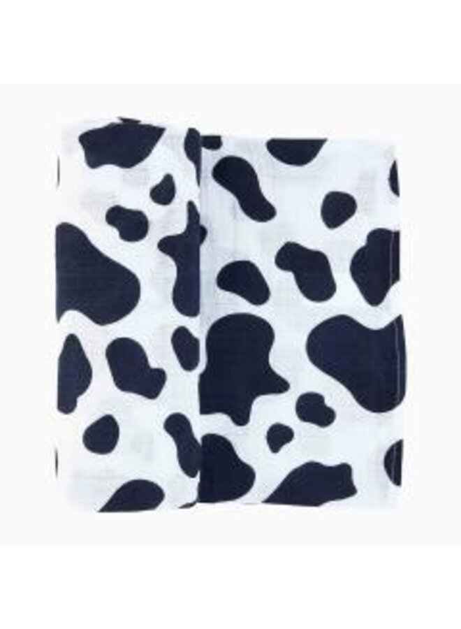 COW PRINT SWADDLE