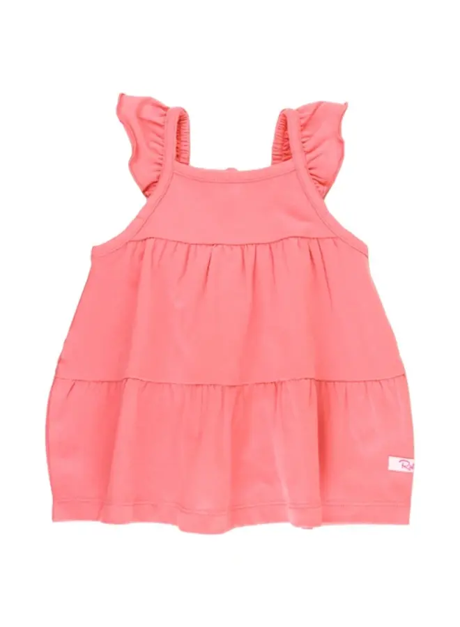STRAWBERRY TIERED TANK TOP
