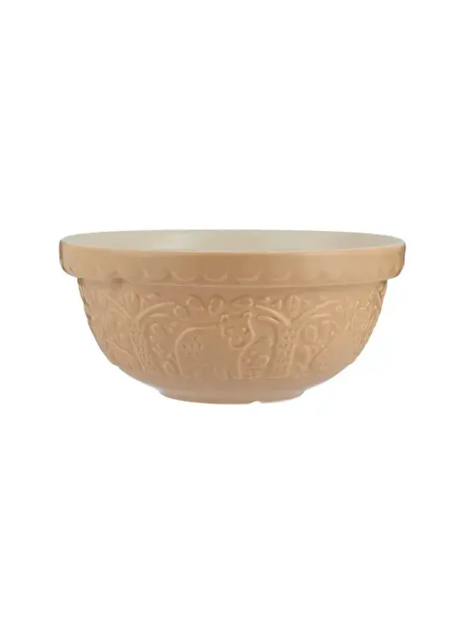 IN THE FOREST S24 CANE MIXING BOWL BEAR