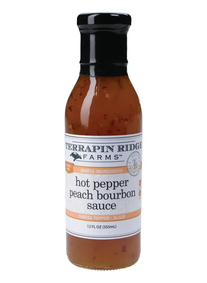 Terrapin Ridge Sauce Hot Pepper Peach Bourbon