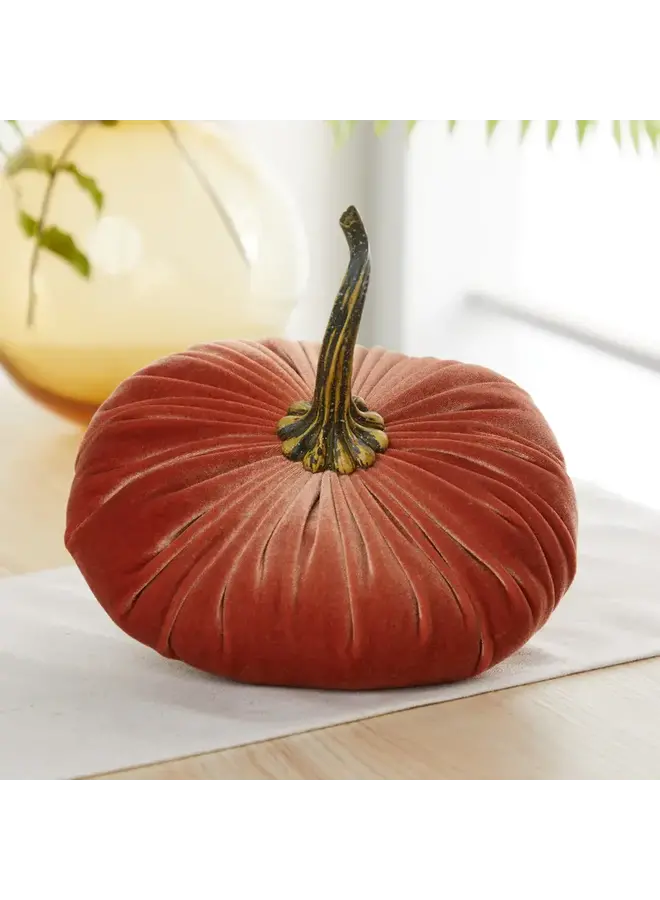 XL VELVET PUMPKIN