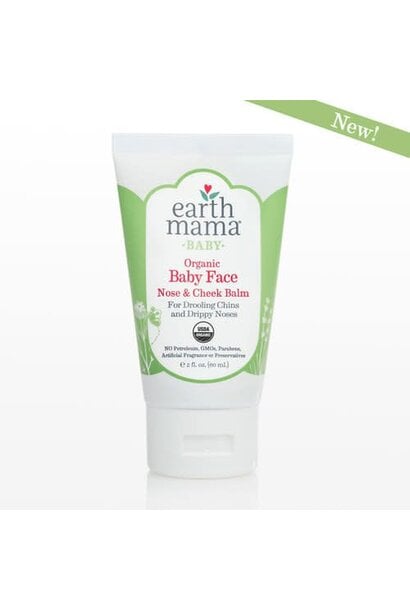 Earth Mama Organics - Baby Face Nose & Cheek Balm 2 Oz